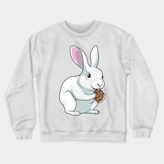 Rabbit Cookie Crewneck Sweatshirt by Markus Schnabel